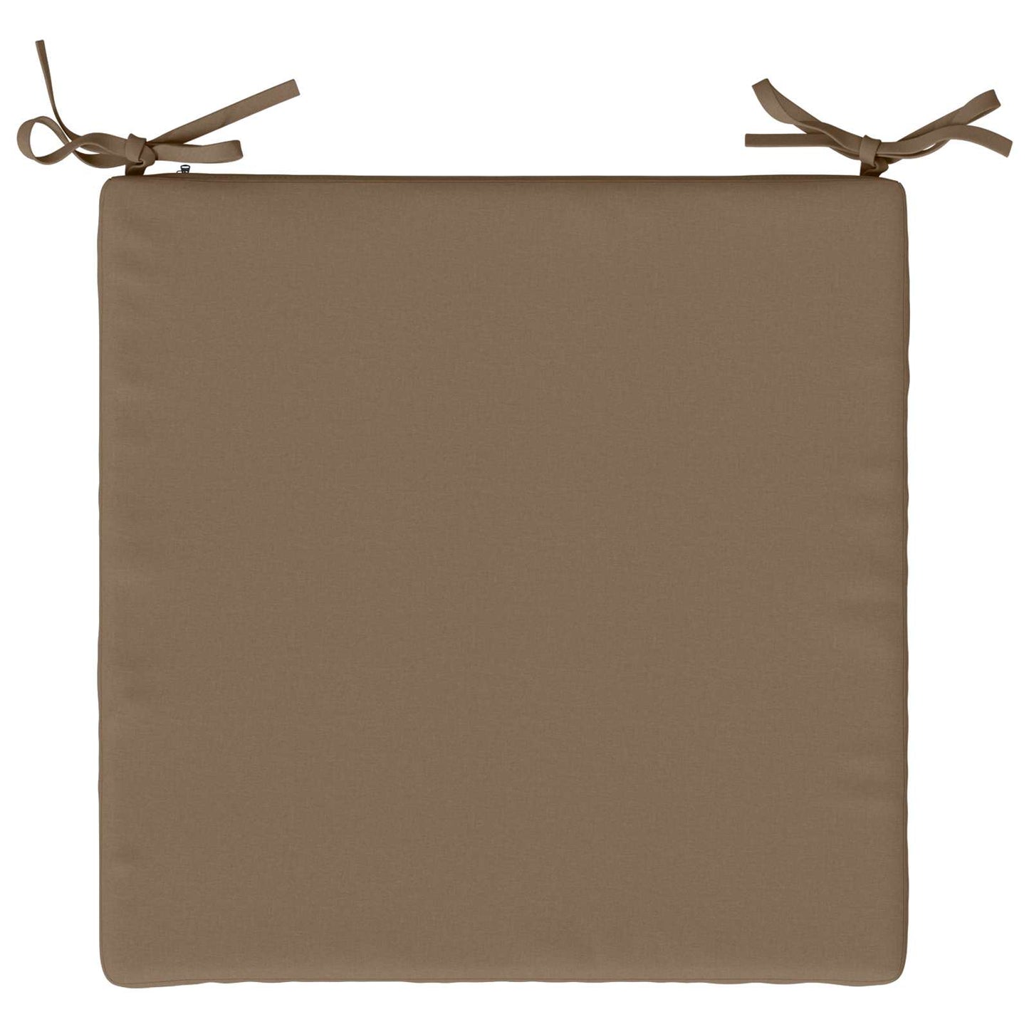 4-Piece Seat Cushions SOEST 4 pcs 100% Polyester Taupe
