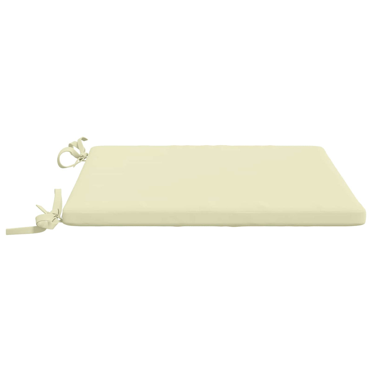 Seat Cushions SOEST 4 pcs 100% Polyester Cream 45 x 45 x 3 cm