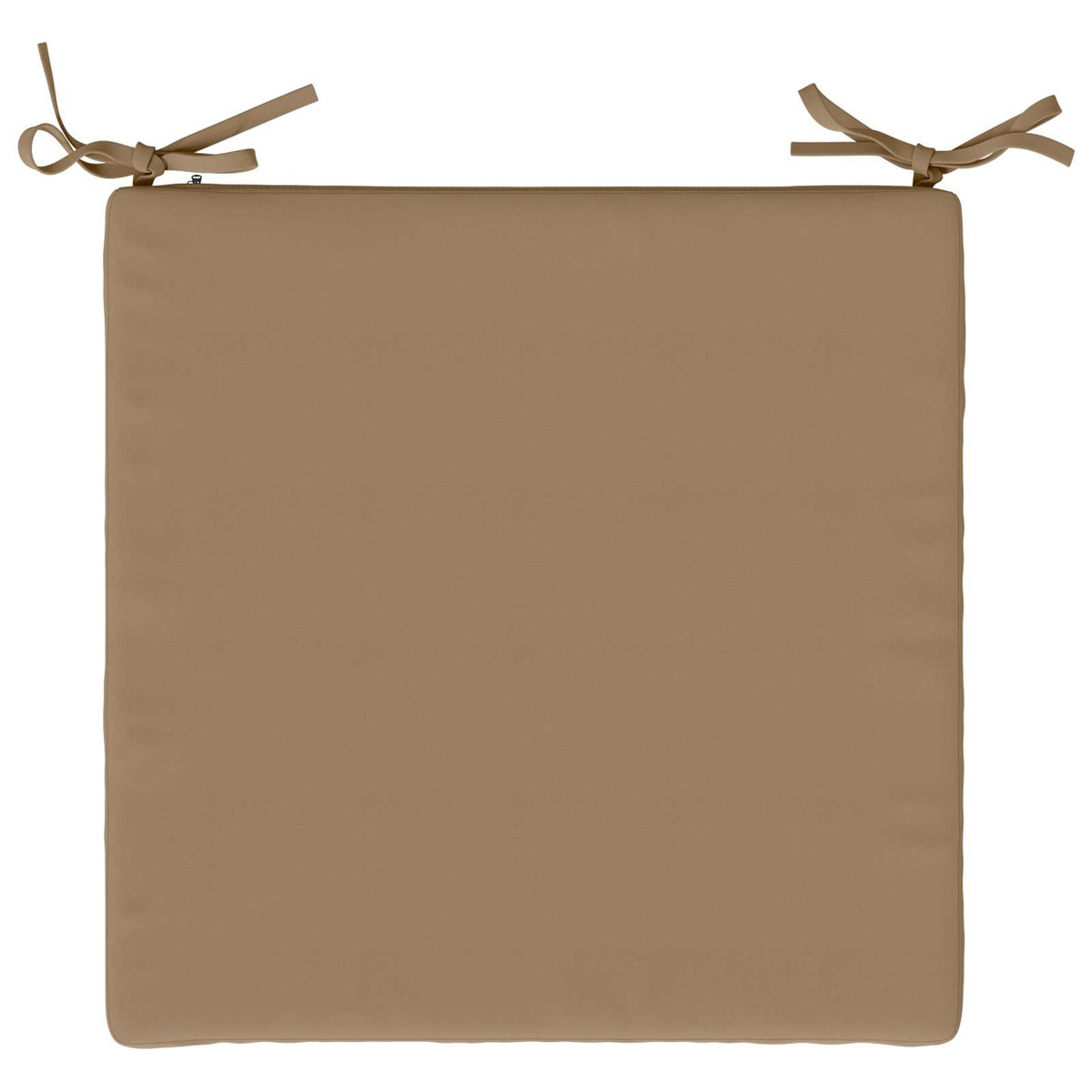 Seat Cushions SOEST 4 pcs 100% Polyester Taupe 45 x 45 x 3 cm