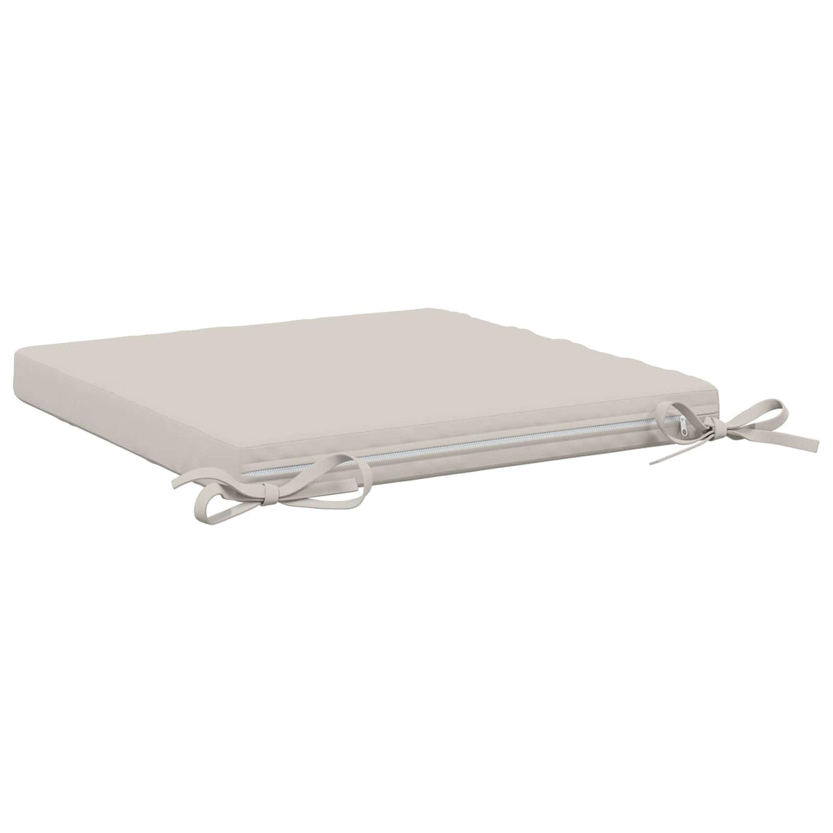 4-Piece Seat Cushions SOEST 4 pcs 100% Polyester White