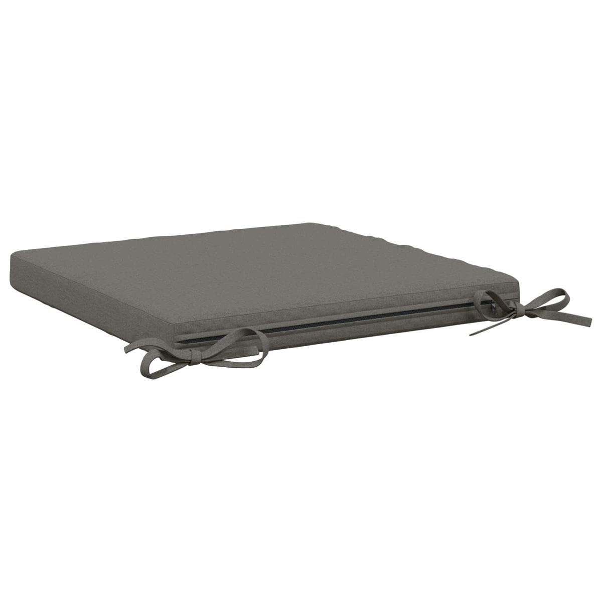 Seat Cushions SOEST 4 pcs 100% Polyester Grey 45 x 45 x 5 cm