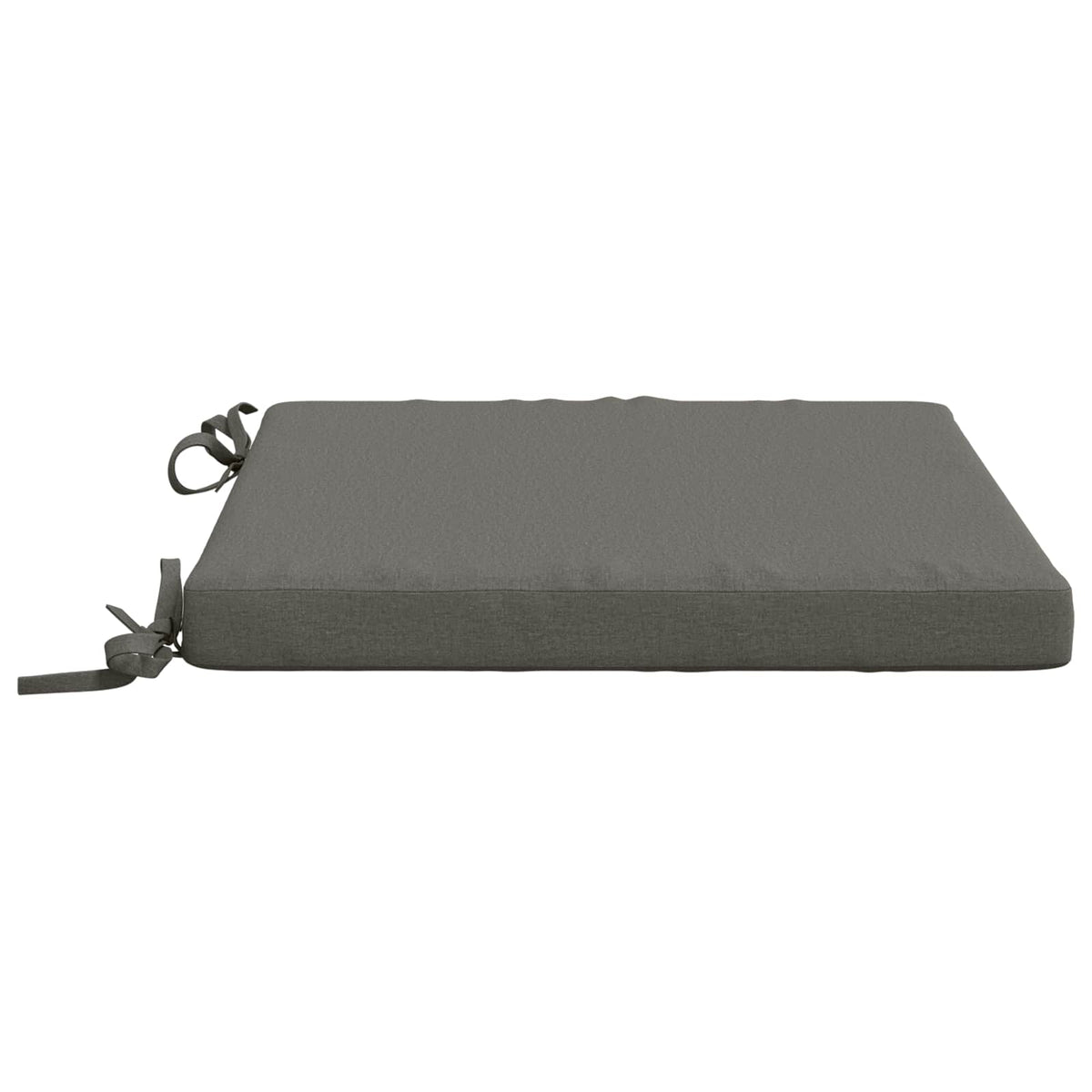 Seat Cushions SOEST 4 pcs 100% Polyester Grey 45 x 45 x 5 cm