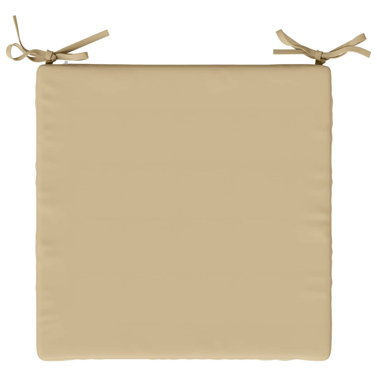 Seat Cushions SOEST 4 pcs 100% Polyester Beige 45 x 45 x 5 cm