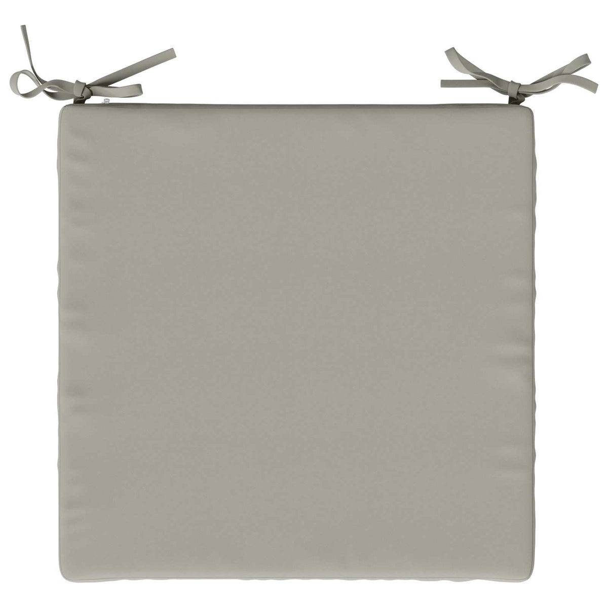 Seat Cushions SOEST 4 pcs 100% Polyester Grey 45 x 45 x 5 cm