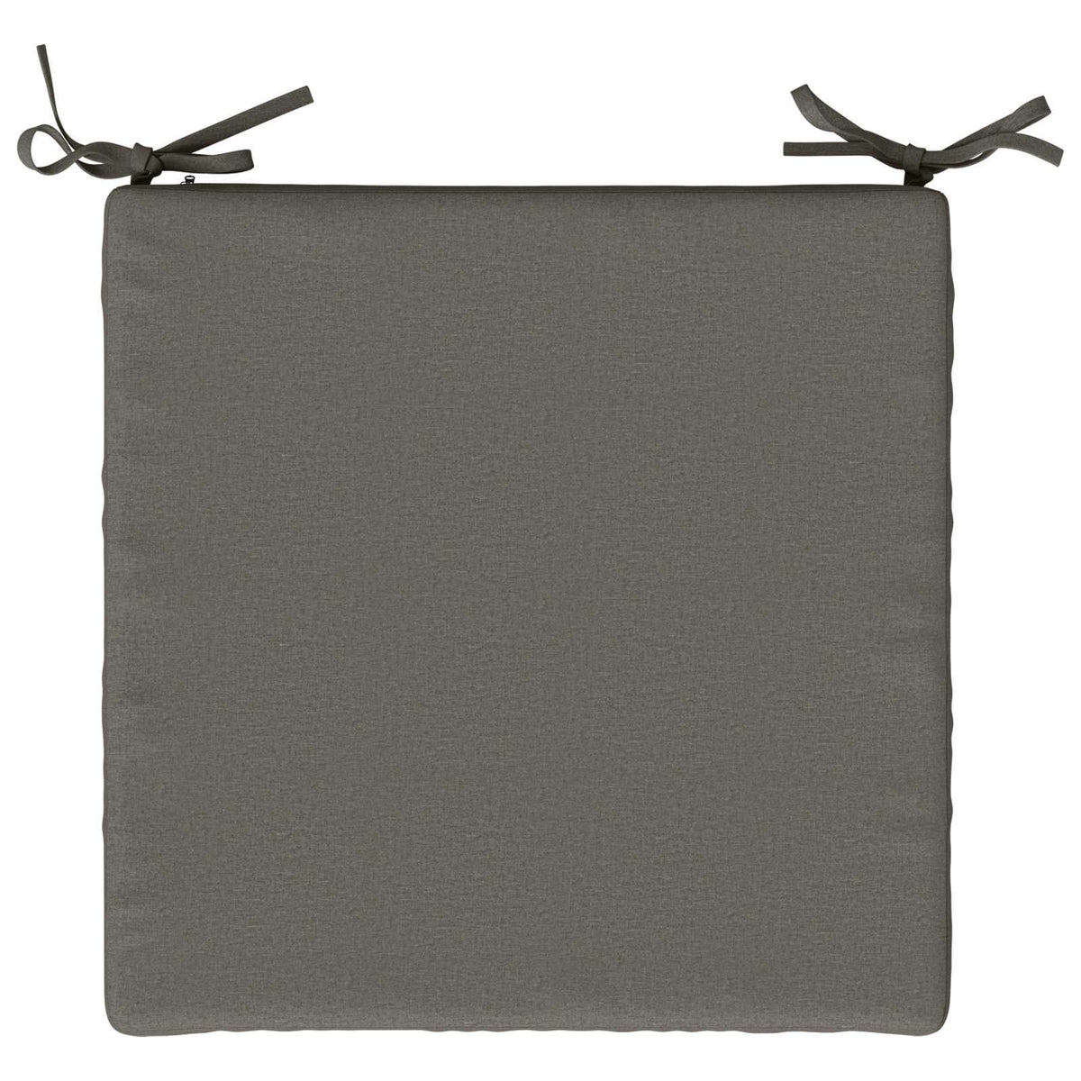 4-Piece Seat Cushions SOEST 4 pcs 100% Polyester Grey
