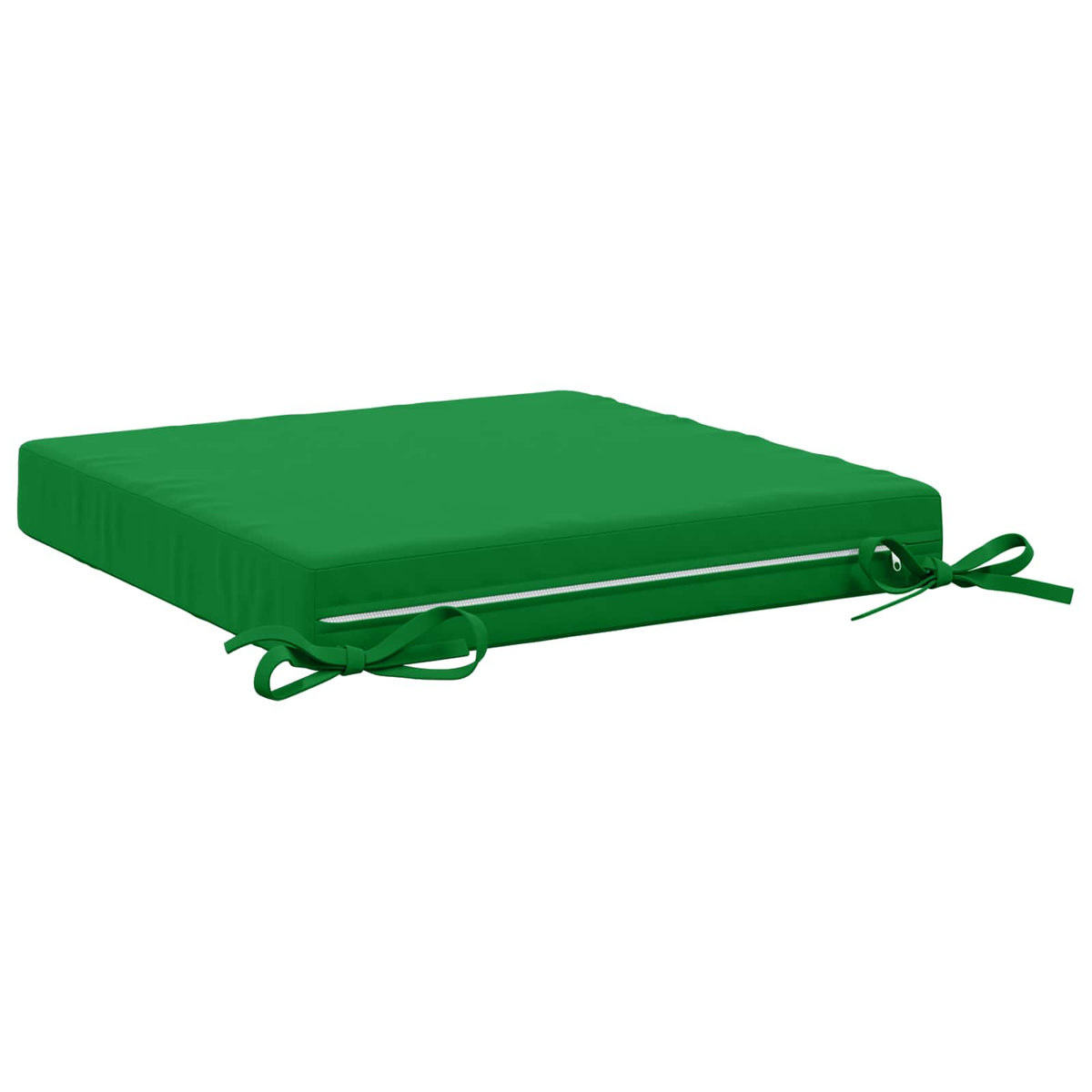 Seat Cushions SOEST 4 pcs 100% Polyester Green 45 x 45 x 7 cm