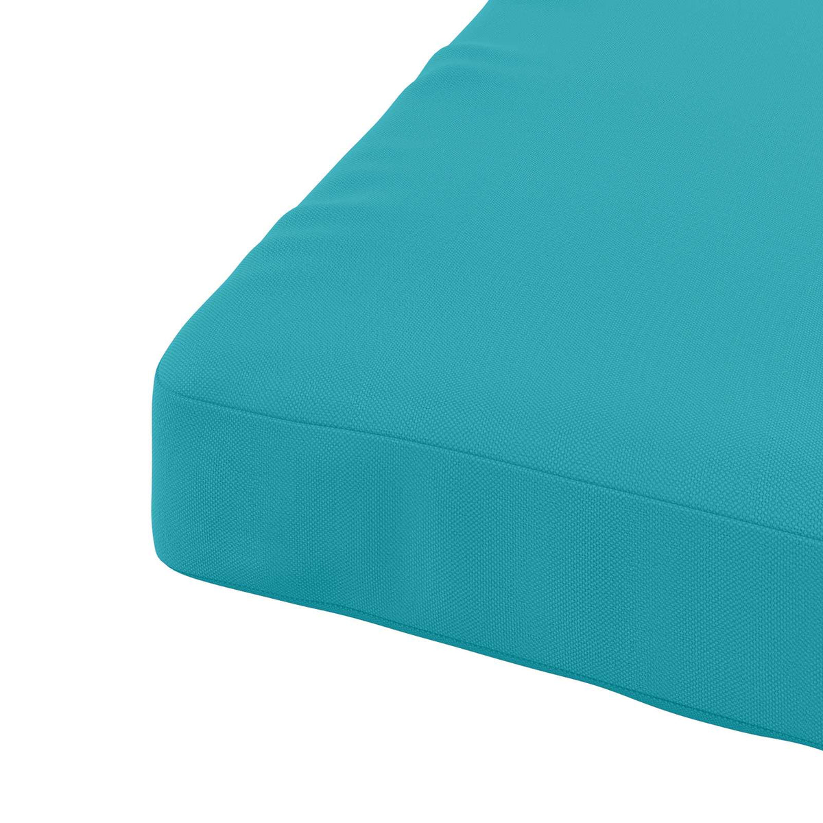 4-Piece Seat Cushions SOEST 4 pcs 100% Polyester Turquoise