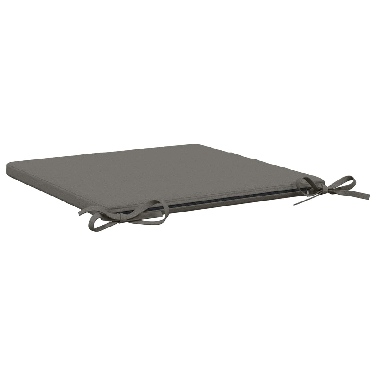 Seat Cushions SOEST 4 pcs 100% Polyester Grey 50 x 50 x 3 cm