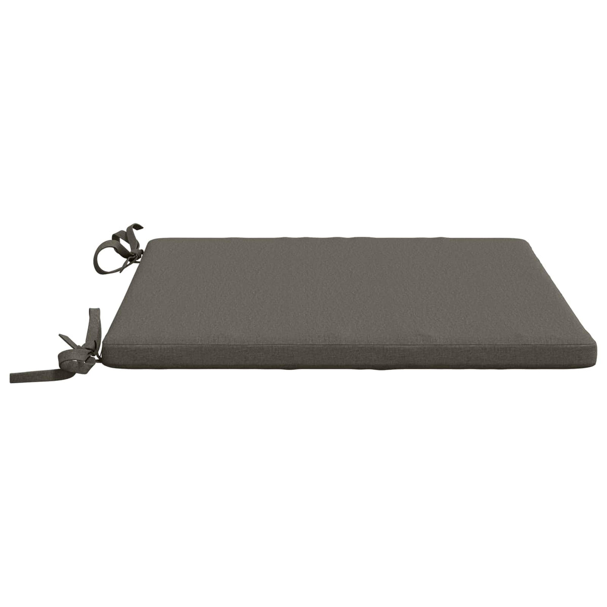 4-Piece Seat Cushions SOEST 4 pcs 100% Polyester Grey