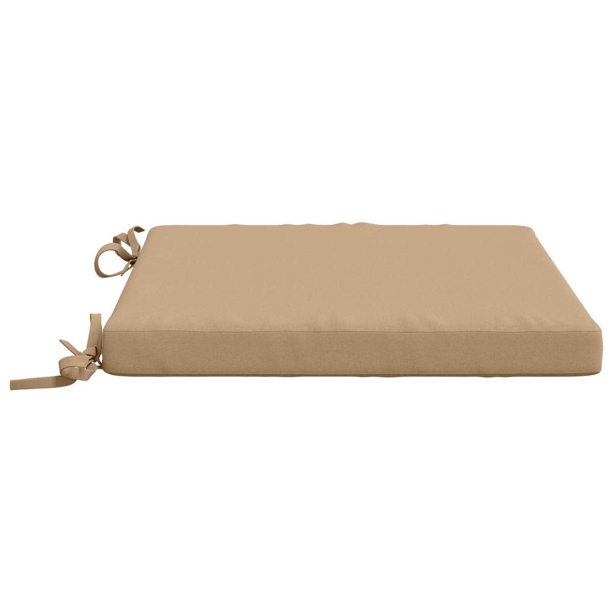 4-Piece Seat Cushions SOEST 4 pcs 100% Polyester Sand