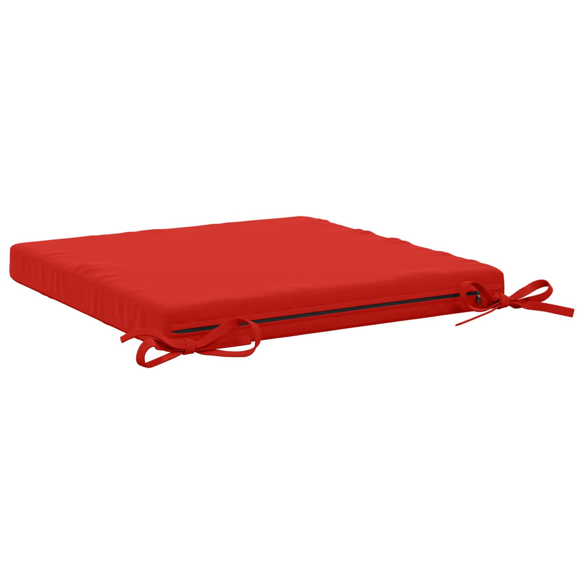 Seat Cushions SOEST 4 pcs 100% Polyester Red 50 x 50 x 5 cm