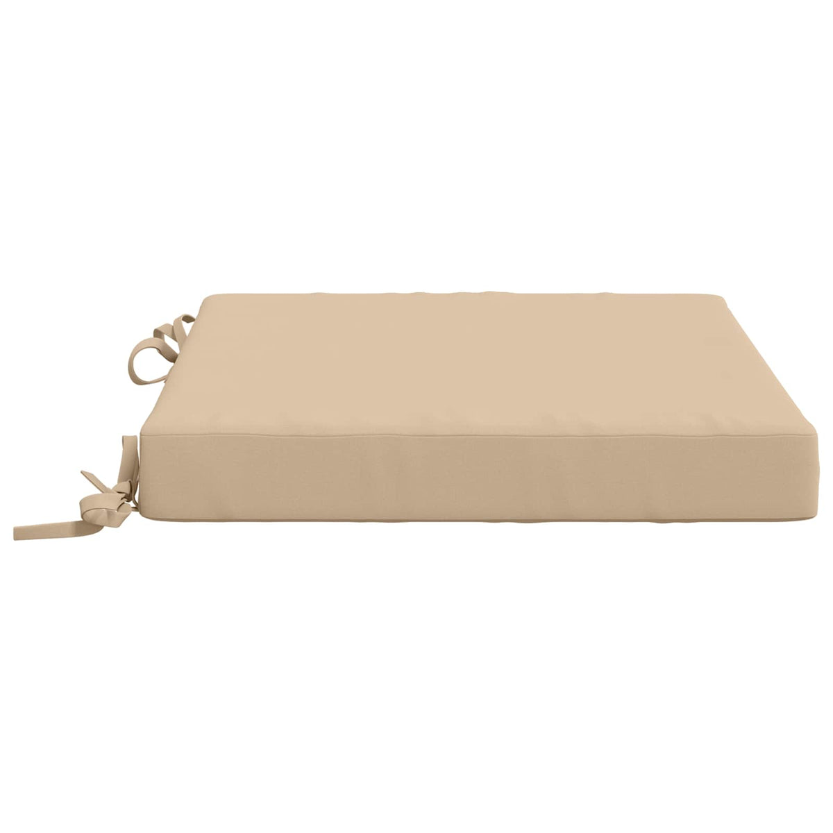 Seat Cushions SOEST 4 pcs 100% Polyester Cream 50 x 50 x 7 cm
