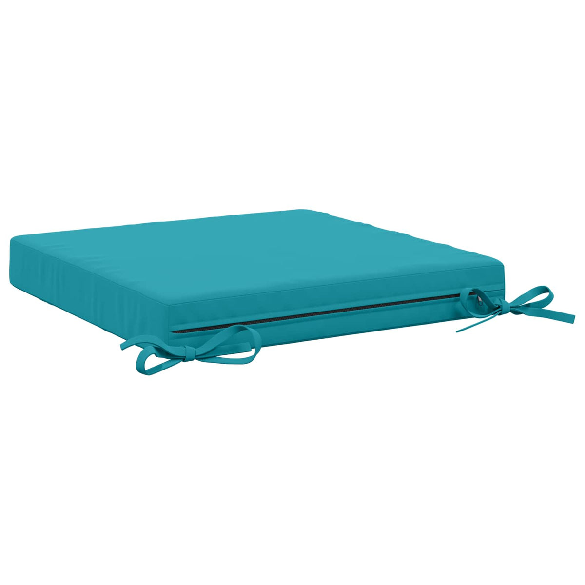 Seat Cushions SOEST 4 pcs 100% Polyester Turquoise