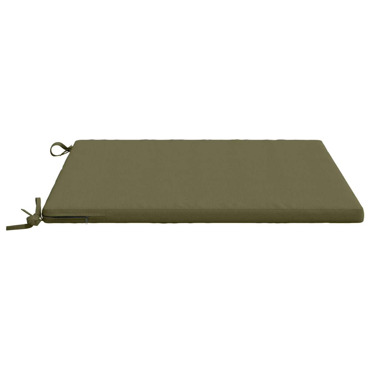 1-Piece Seat Cushion SOEST 100% Polyester Olive Green