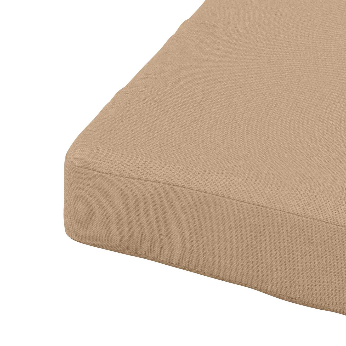 1-Piece Seat Cushion SOEST 100% Polyester Sand 60 x 60 x 3 cm
