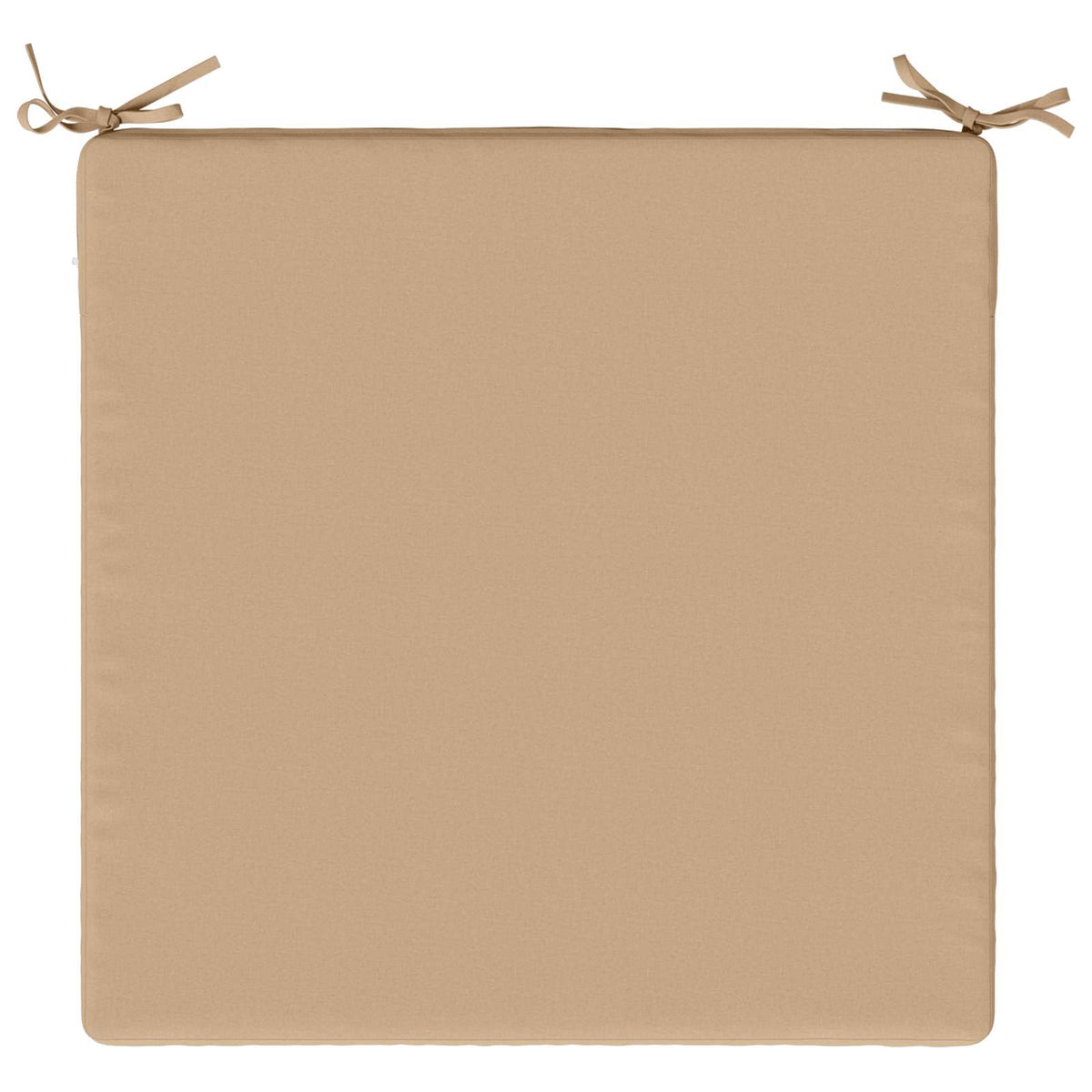 1-Piece Seat Cushion SOEST 100% Polyester Sand 60 x 60 x 3 cm