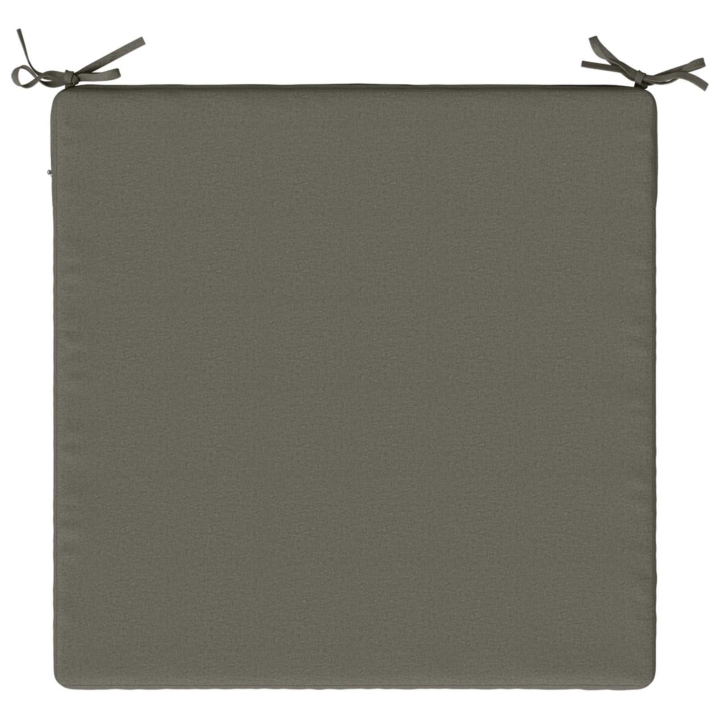 1-Piece Seat Cushion SOEST 100% Polyester Grey 60 x 60 x 3 cm