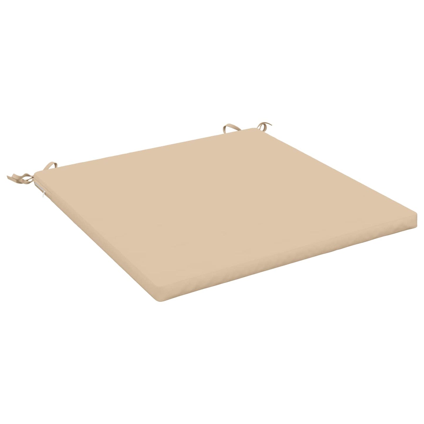 1-Piece Seat Cushion SOEST 100% Polyester Cream 60 x 60 x 3 cm