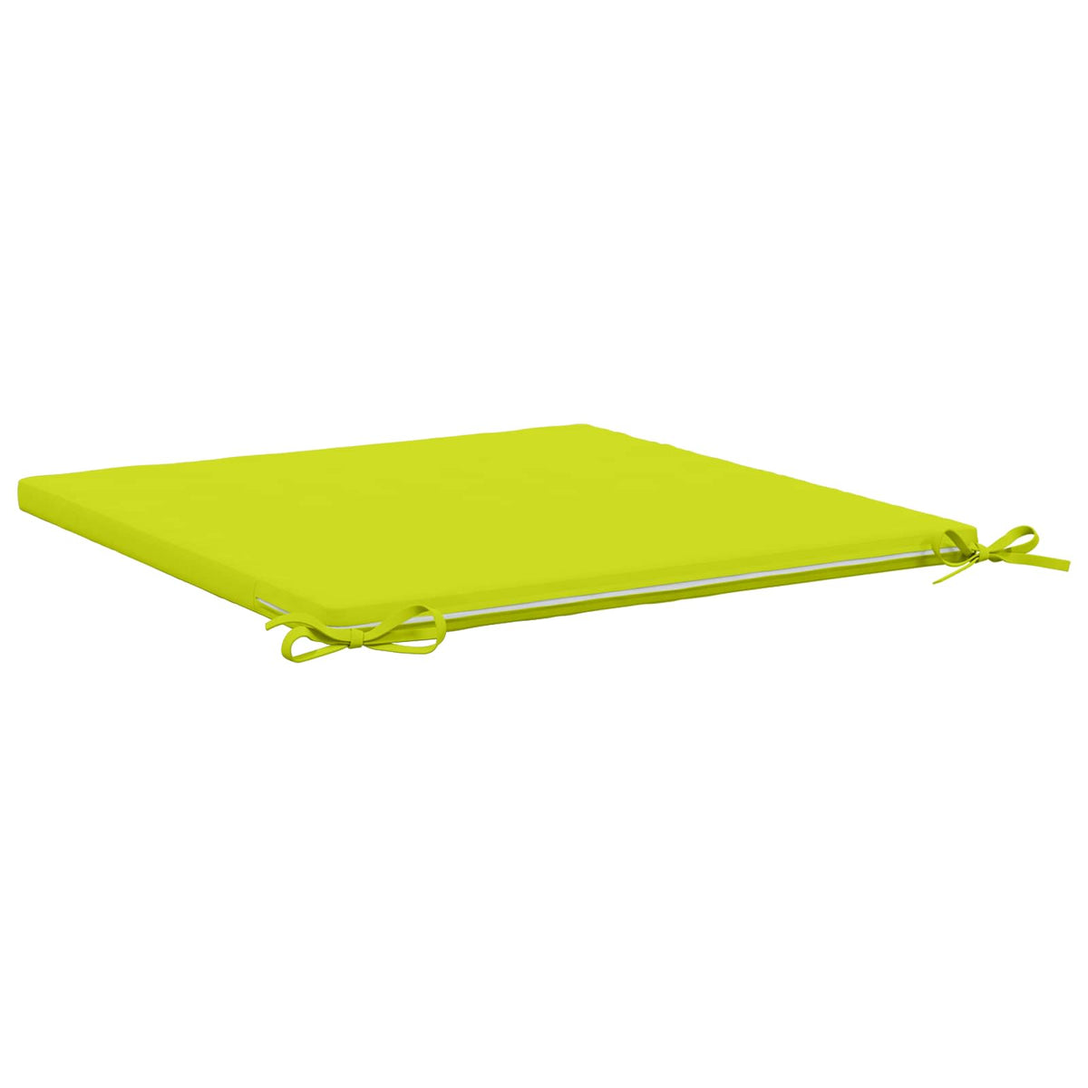 Seat Cushions SOEST 100% Polyester Bright Green 60 x 60 x 3 cm