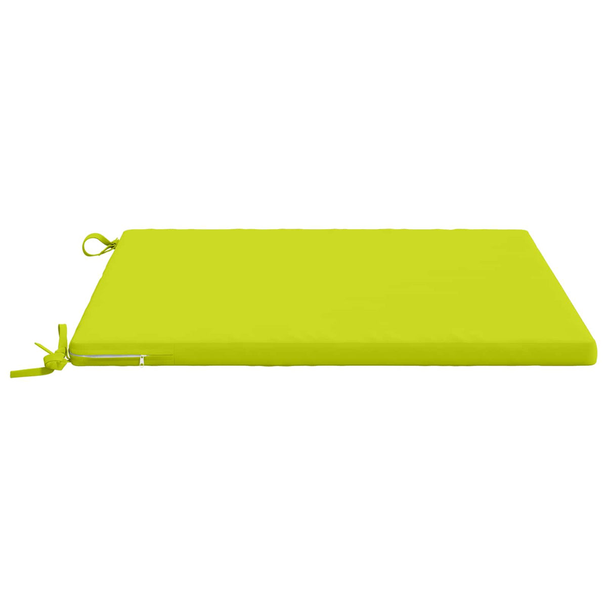 Seat Cushions SOEST 100% Polyester Bright Green 60 x 60 x 3 cm