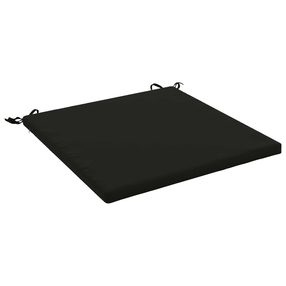 1-Piece Seat Cushion SOEST 100% Polyester Black 60 x 60 x 3 cm