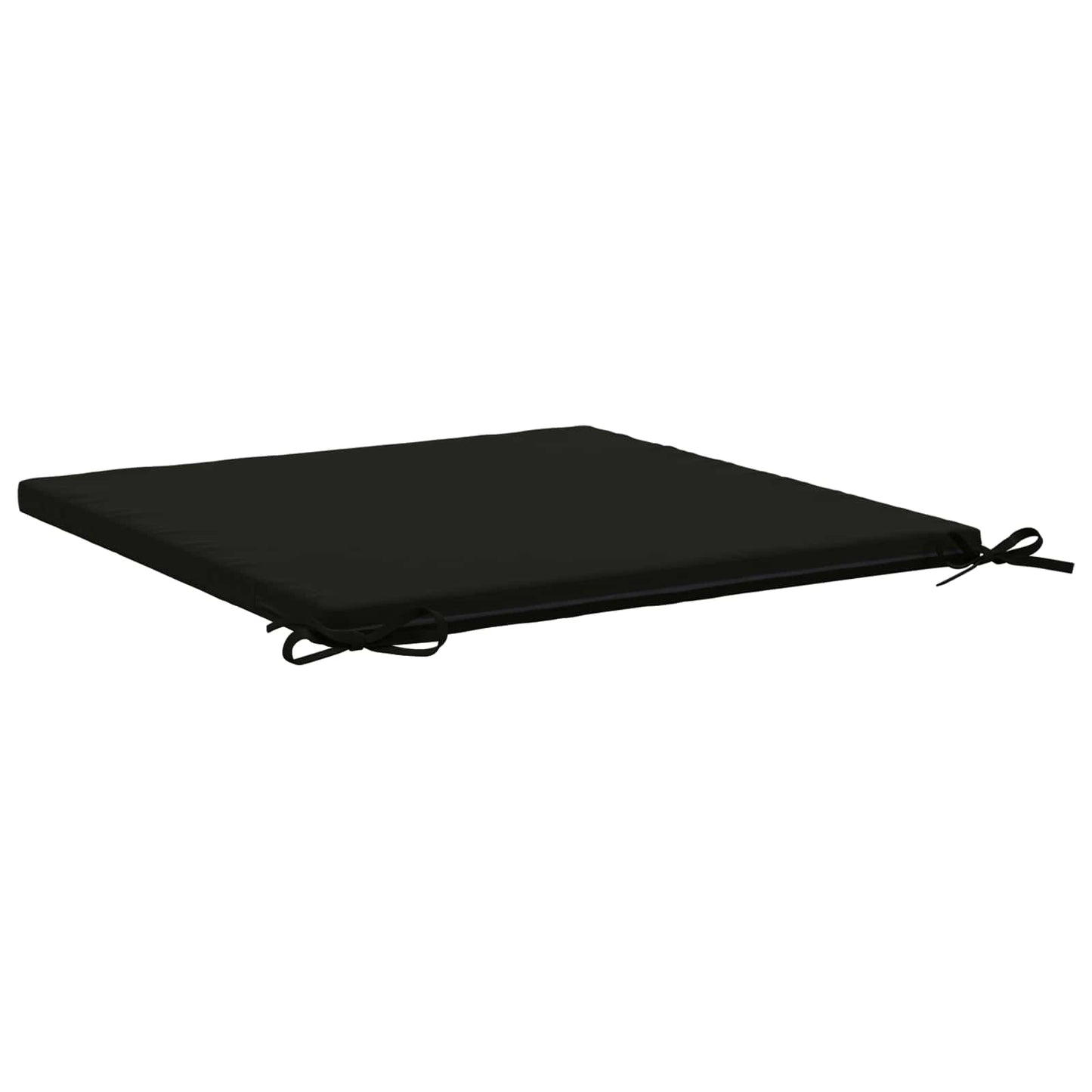 4-Piece Seat Cushions SOEST 4 pcs 100% Polyester Black