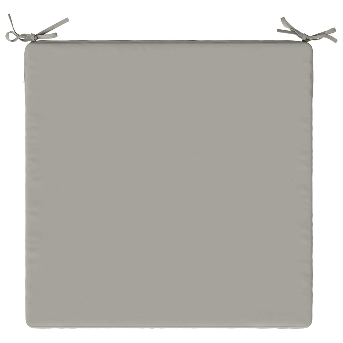 4-Piece Seat Cushions SOEST 4 pcs 100% Polyester Grey