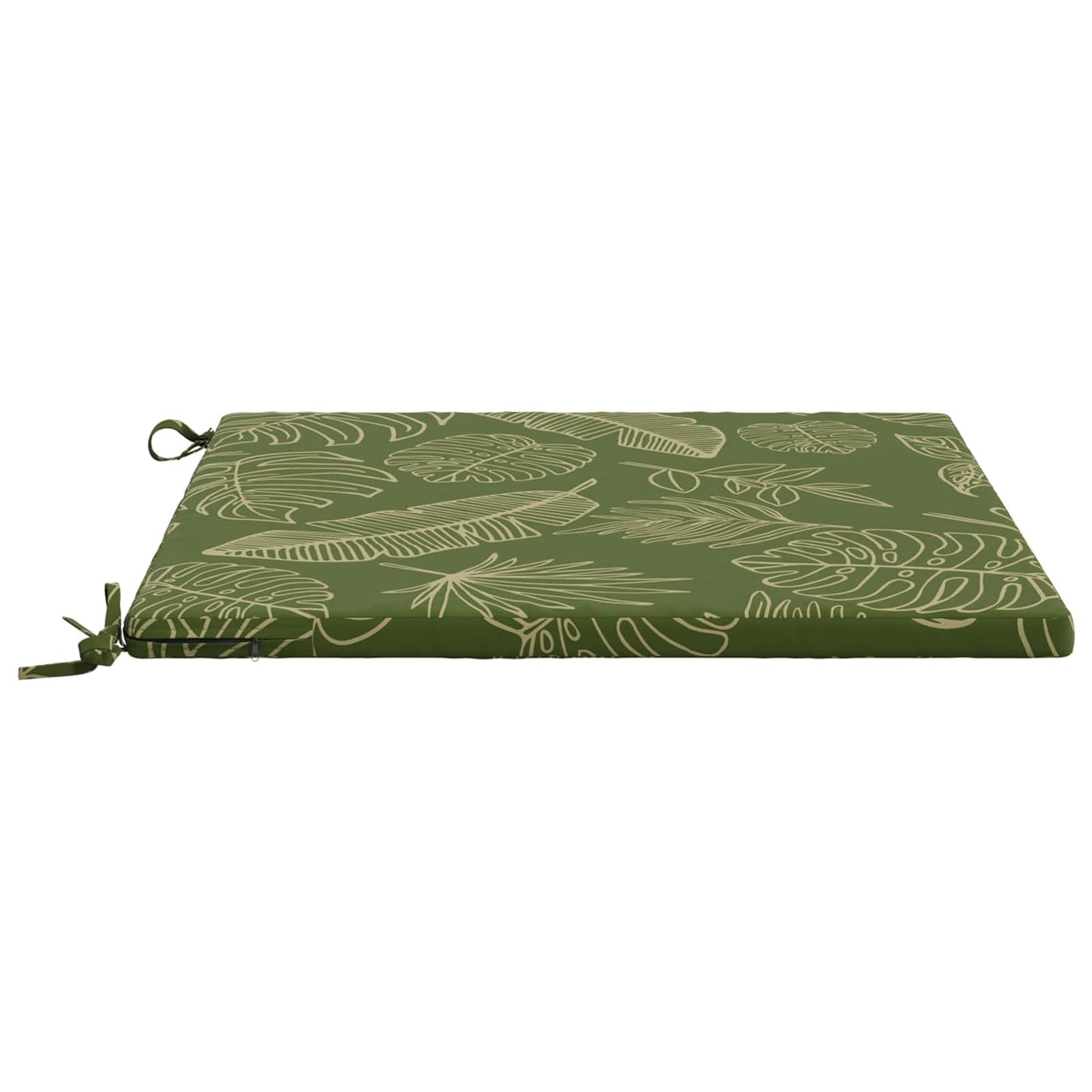 1-Piece Seat Cushion SOEST 100% Polyester Leaf Design