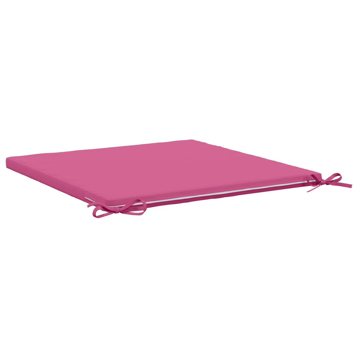 1-Piece Seat Cushion SOEST 100% Polyester Pink 60 x 60 x 3 cm