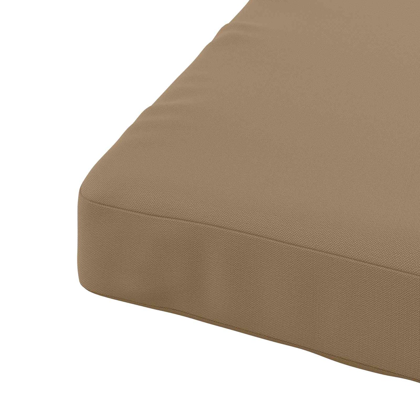 1-Piece Seat Cushion SOEST 100% Polyester Taupe 60 x 60 x 3 cm