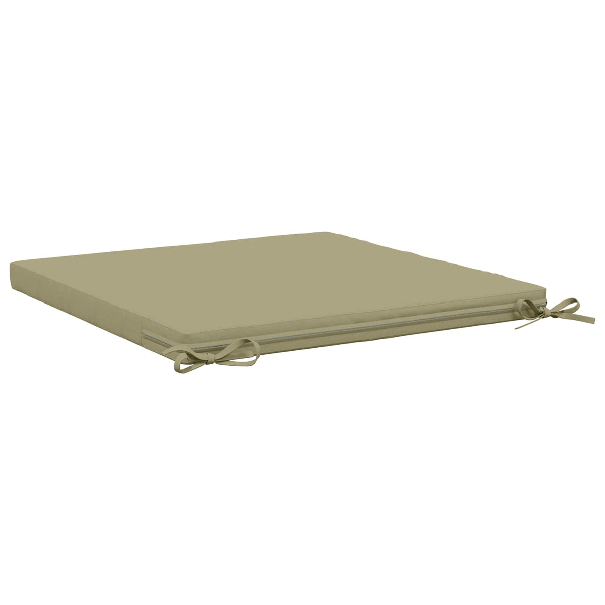 Seat Cushions SOEST 100% Polyester Light Green 60 x 60 x 5 cm