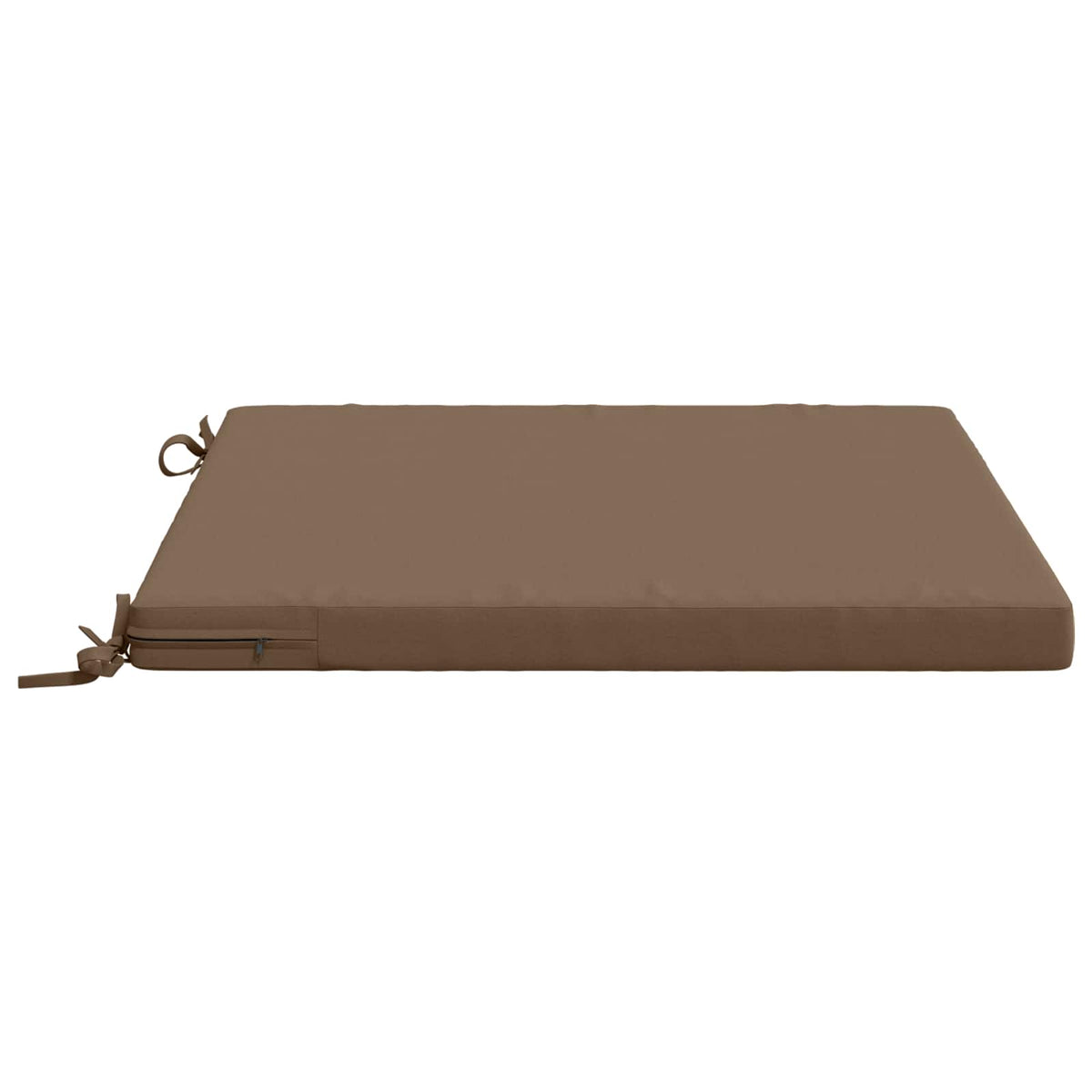 1-Piece Seat Cushion SOEST 100% Polyester Taupe 60 x 60 x 5 cm