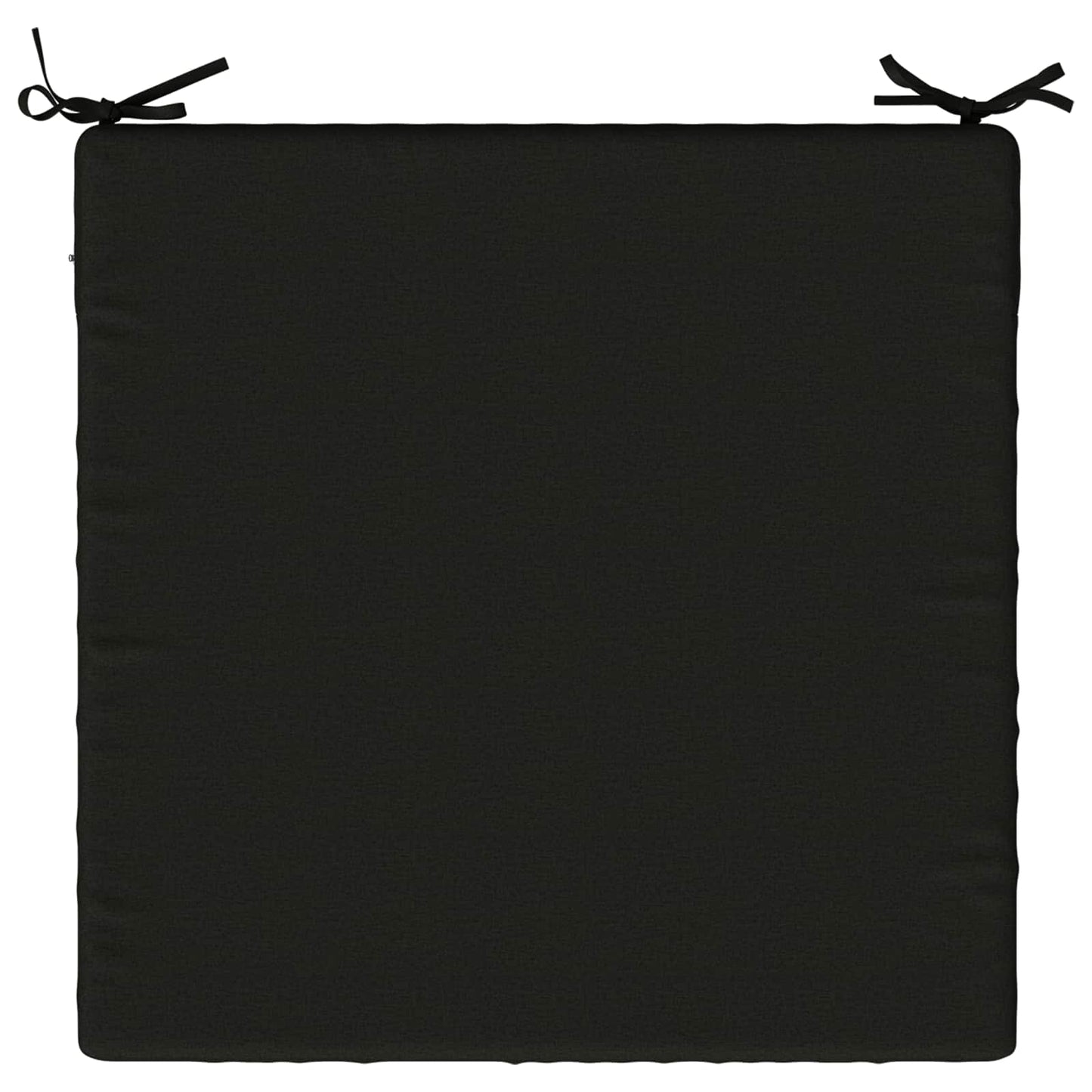 1-Piece Seat Cushion SOEST 100% Polyester Black 60 x 60 x 5 cm