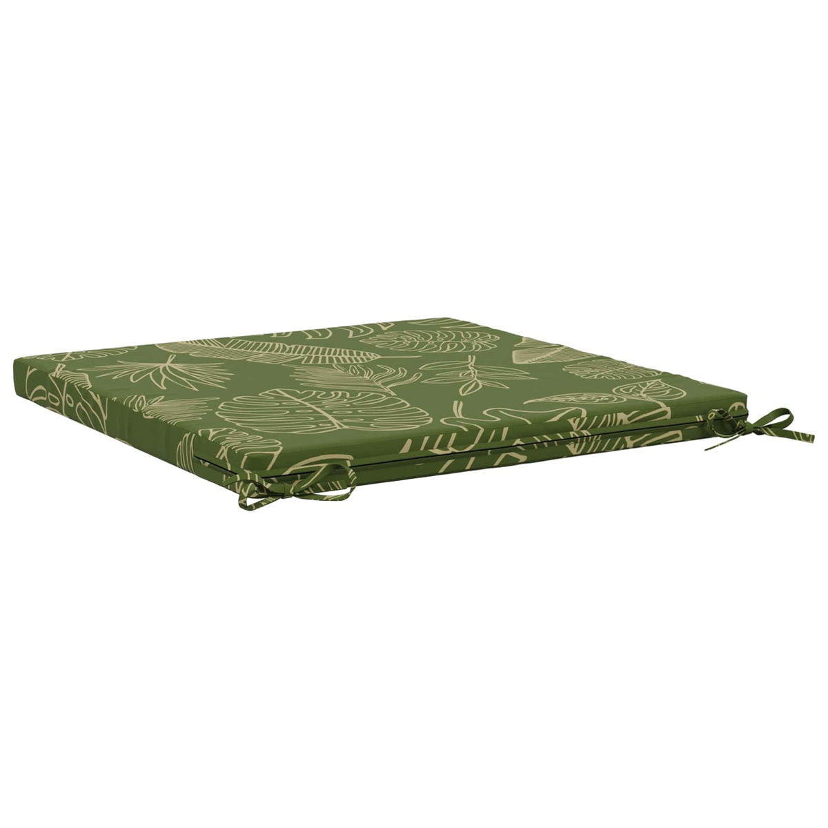 1-Piece Seat Cushion SOEST 100% Polyester Leaf Design