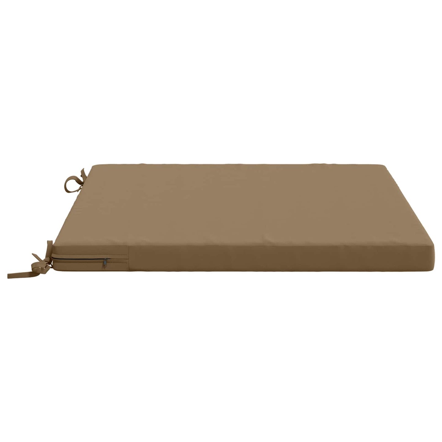 1-Piece Seat Cushion SOEST 100% Polyester Taupe 60 x 60 x 5 cm