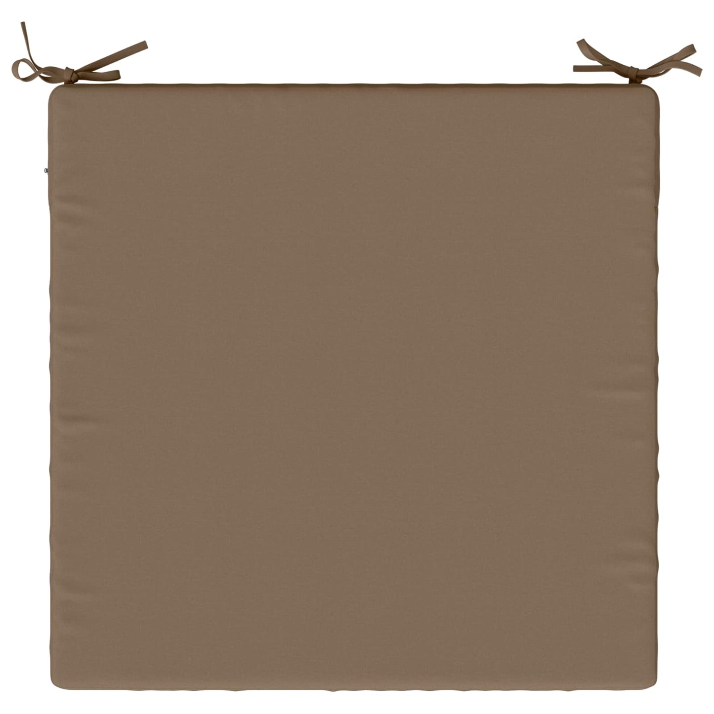 1-Piece Seat Cushion SOEST 100% Polyester Taupe 60 x 60 x 7 cm