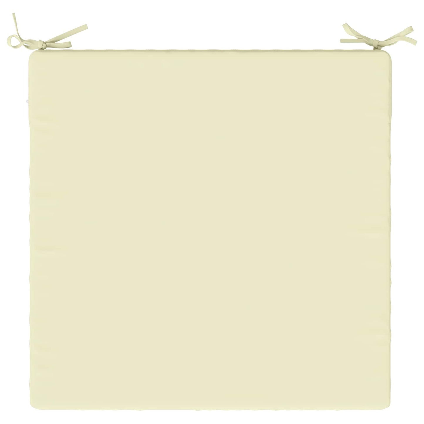 1-Piece Seat Cushion SOEST 100% Polyester Cream 60 x 60 x 7 cm