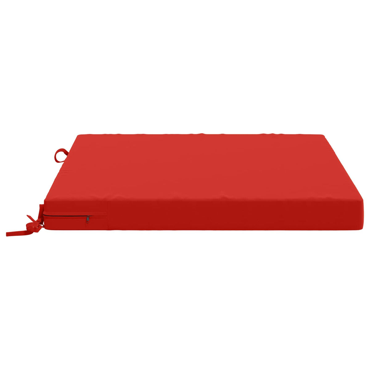 1-Piece Seat Cushion SOEST 100% Polyester Red 60 x 60 x 7 cm