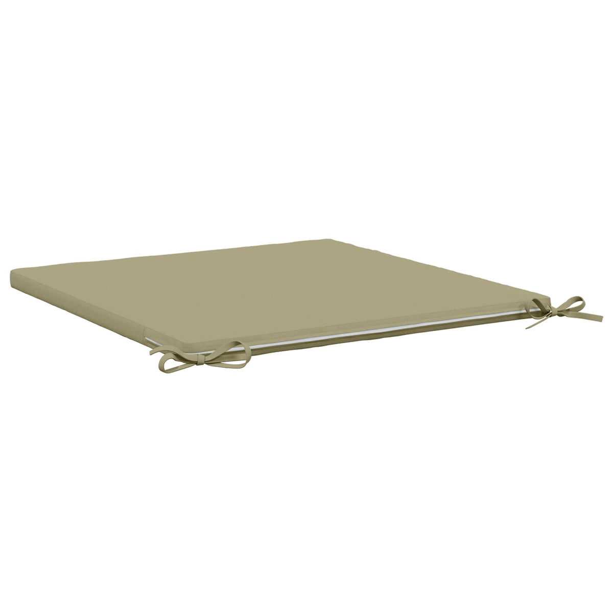 1-Piece Seat Cushion SOEST 100% Polyester Light Green