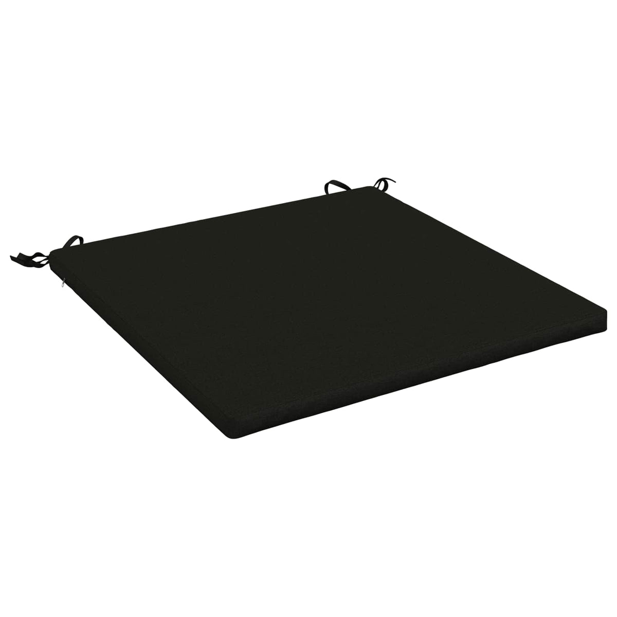 Seat Cushions SOEST 100% Polyester Black 70 x 70 x 3 cm