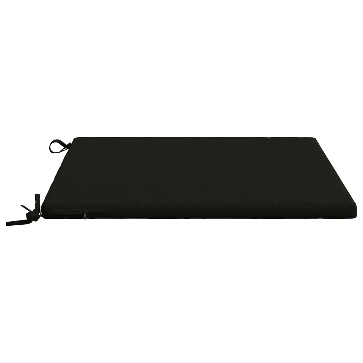4-Piece Seat Cushions SOEST 4 pcs 100% Polyester Black