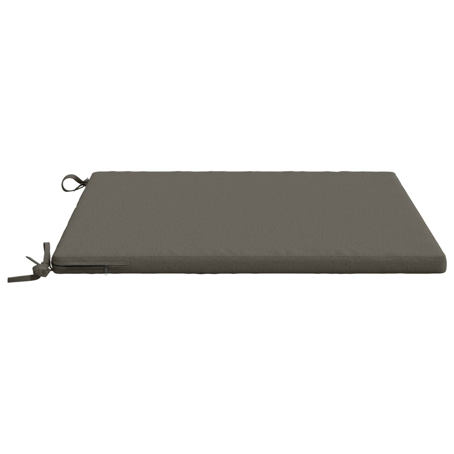 1-Piece Seat Cushion SOEST 100% Polyester Grey 70 x 70 x 3 cm