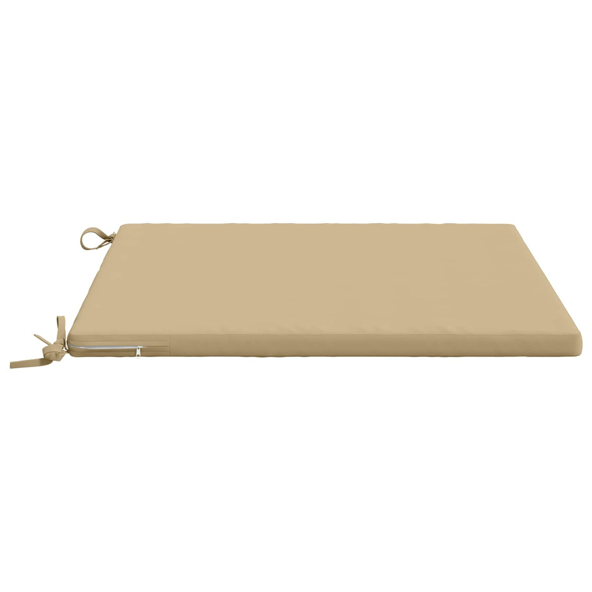 Seat Cushions SOEST 100% Polyester Beige 70 x 70 x 3 cm
