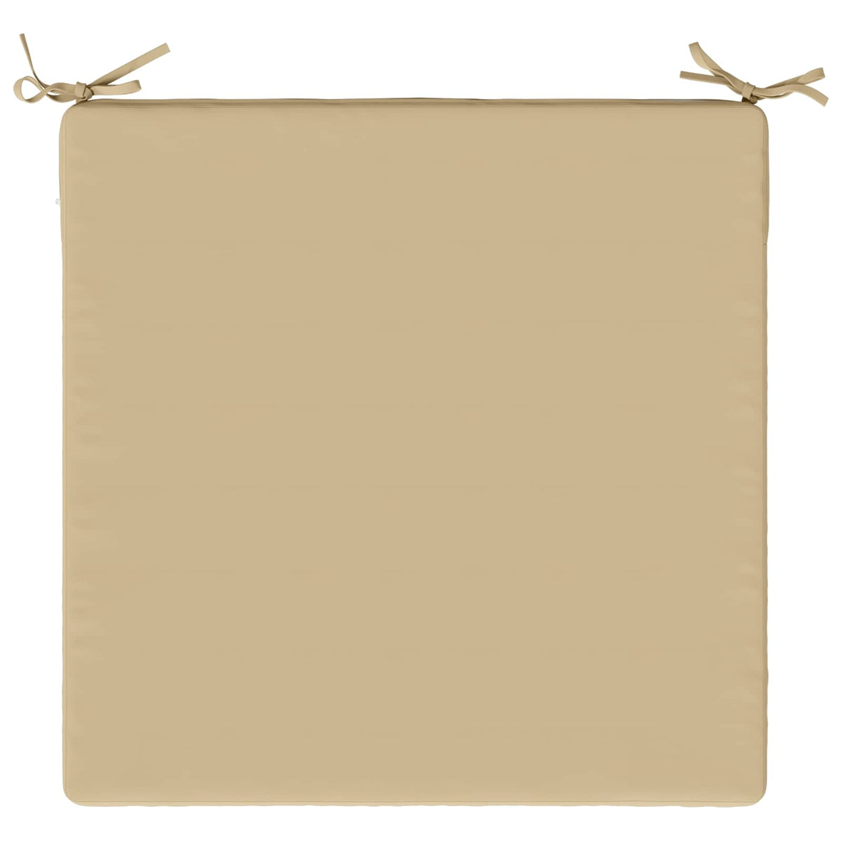 1-Piece Seat Cushion SOEST 100% Polyester Beige 70 x 70 x 3 cm