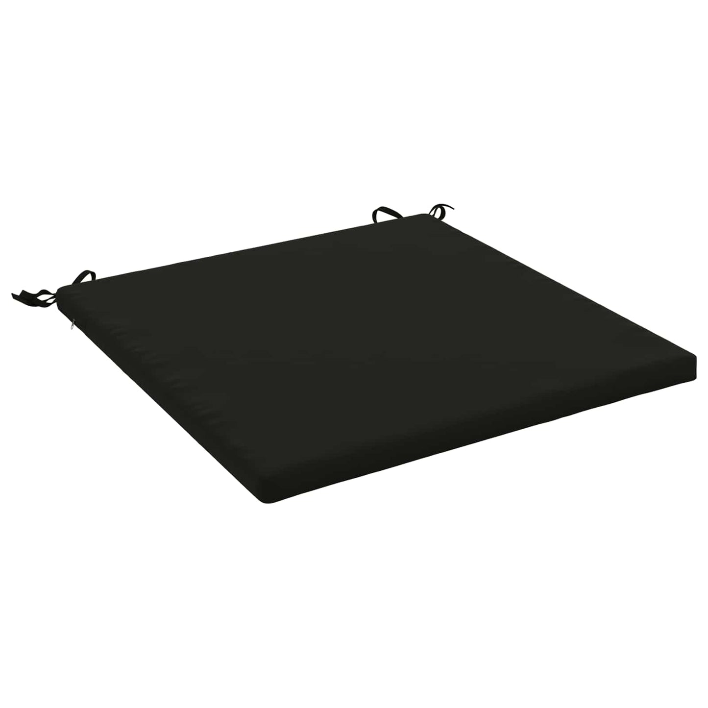 1-Piece Seat Cushion SOEST 100% Polyester Black 70 x 70 x 3 cm