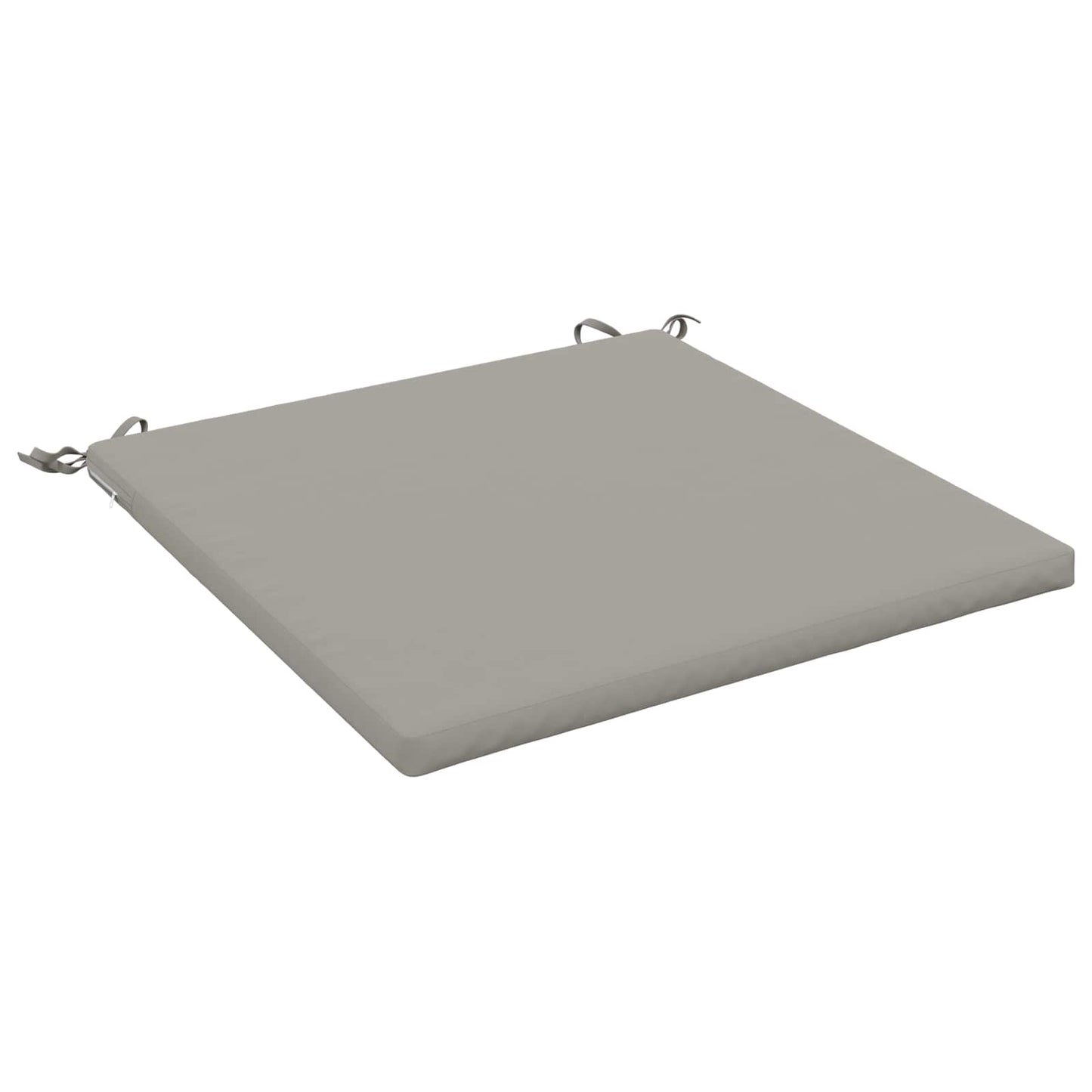 1-Piece Seat Cushion SOEST 100% Polyester Grey 70 x 70 x 3 cm