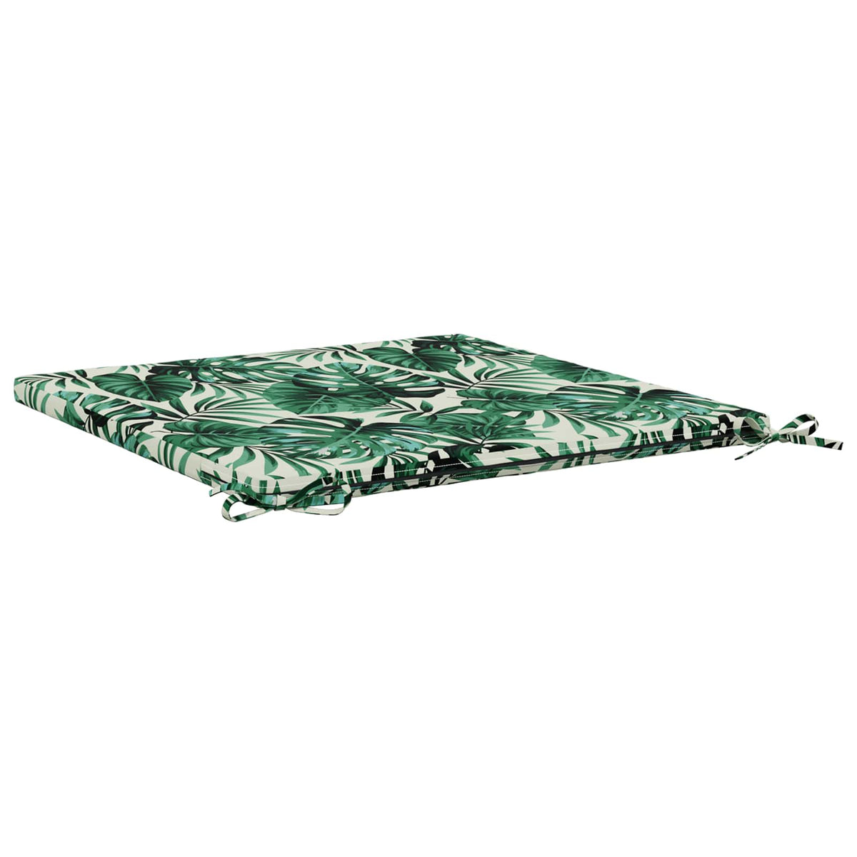 Seat Cushions SOEST 100% Polyester Leaf Pattern 70 x 70 x 3 cm