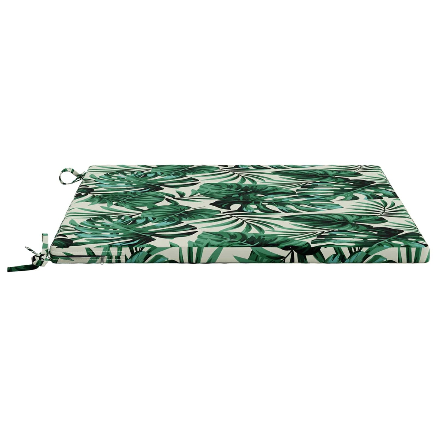 1-Piece Seat Cushion SOEST 100% Polyester Leaf Pattern