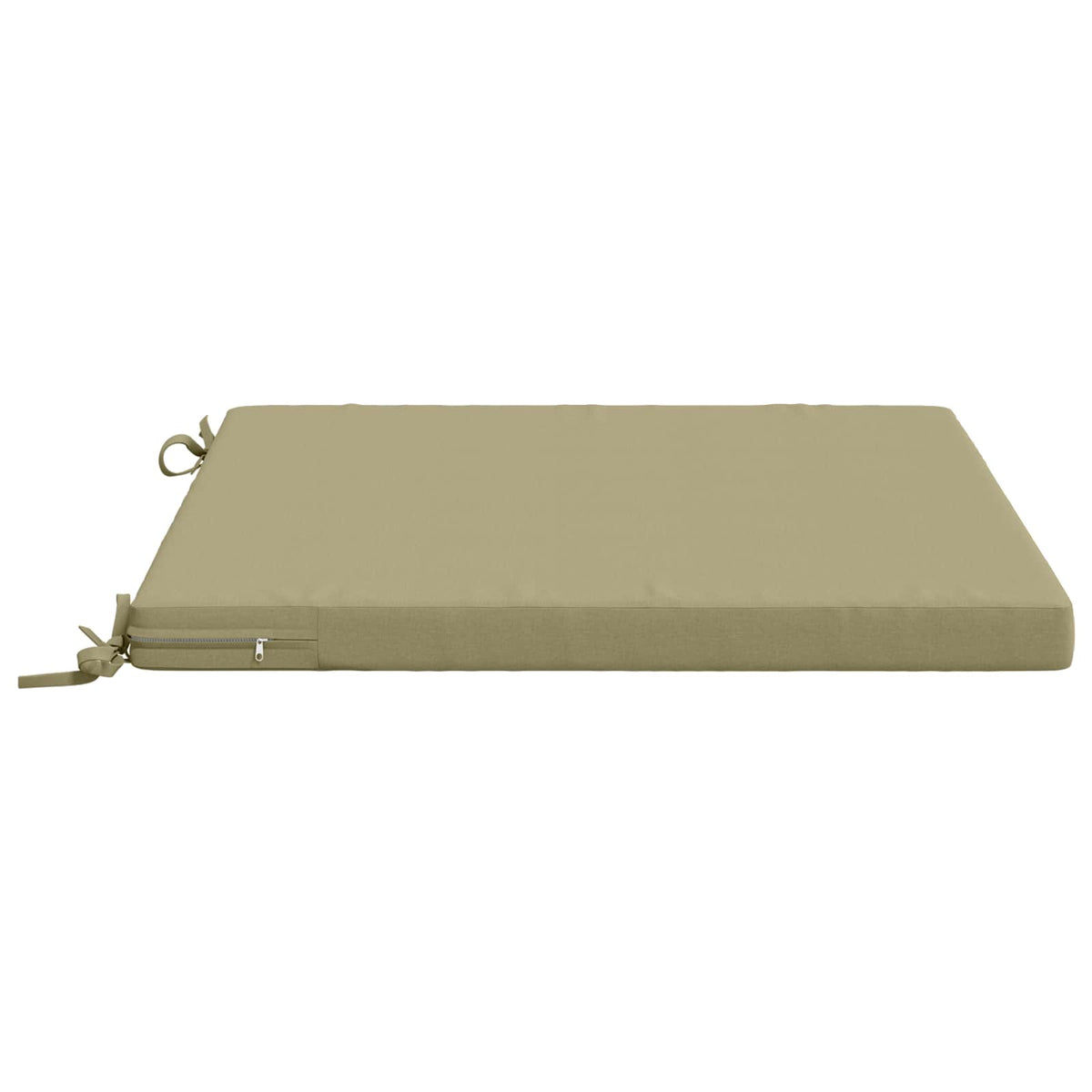Seat Cushions SOEST 100% Polyester Light Green 70 x 70 x 5 cm