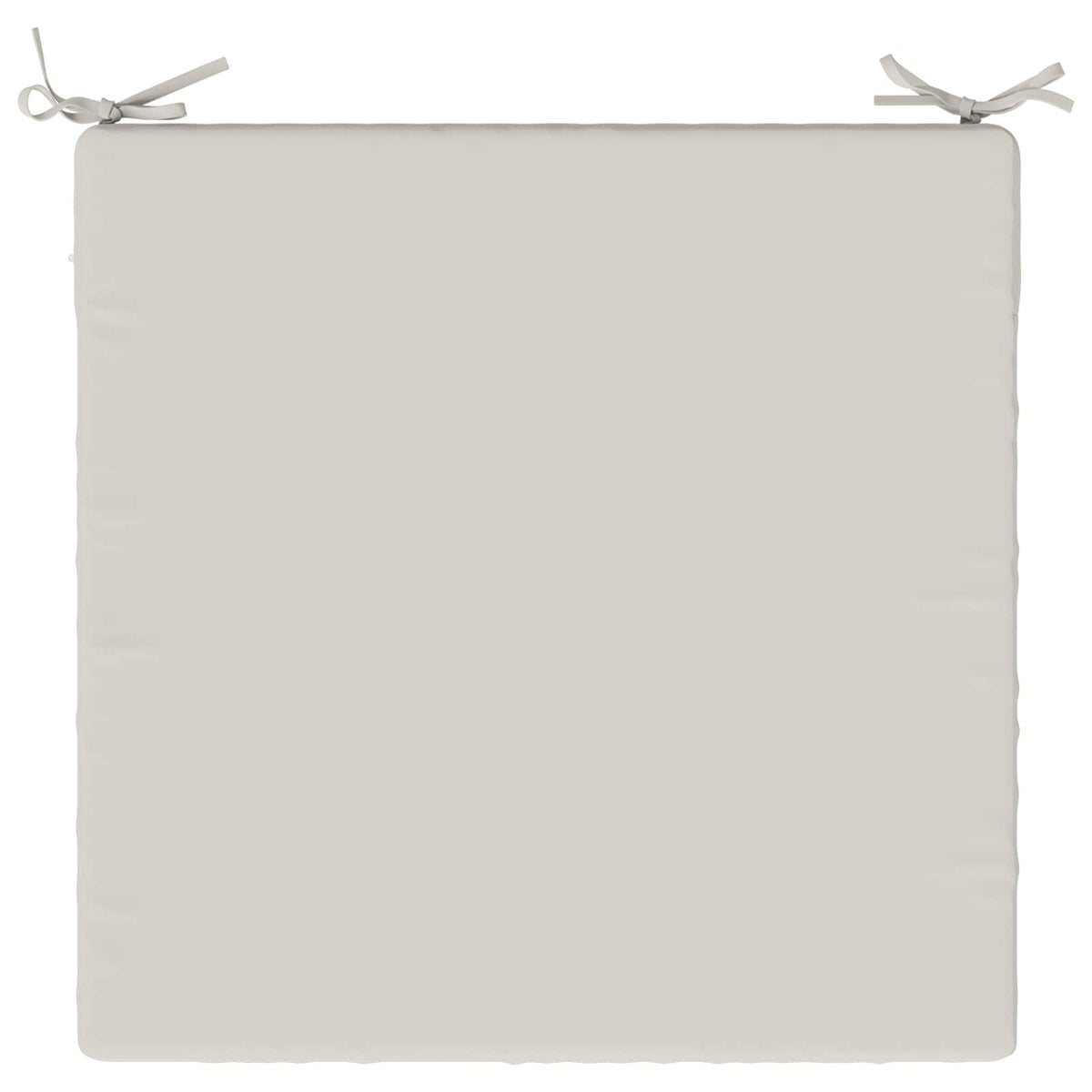 1-Piece Seat Cushion SOEST 100% Polyester White 70 x 70 x 5 cm